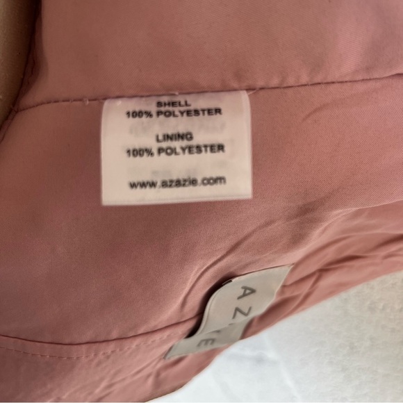 AZAZIE A-Line Dusty Rose Bridesmaids Dress Size A0 - Picture 5 of 6